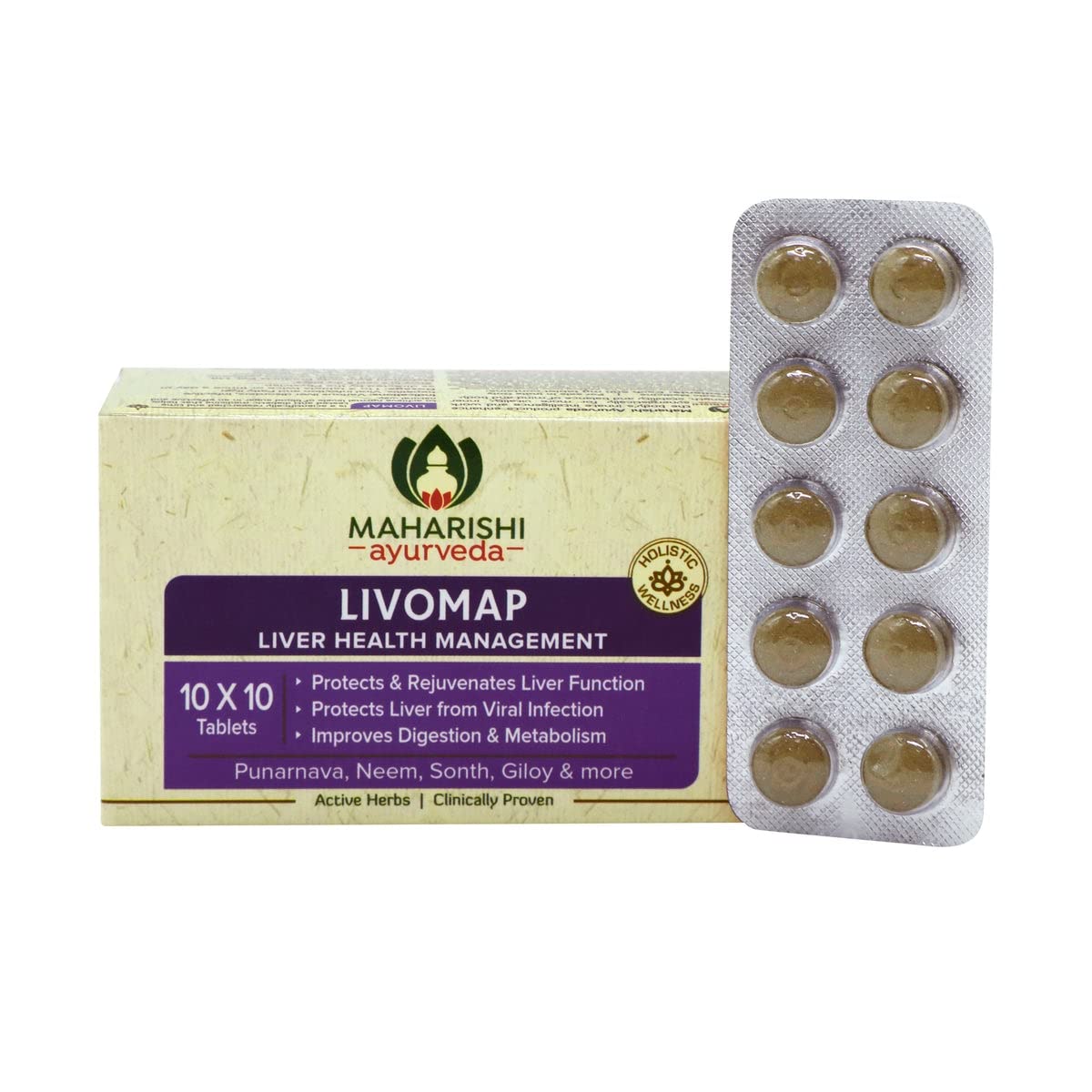 Maharishi Ayurveda Livomap Tablets