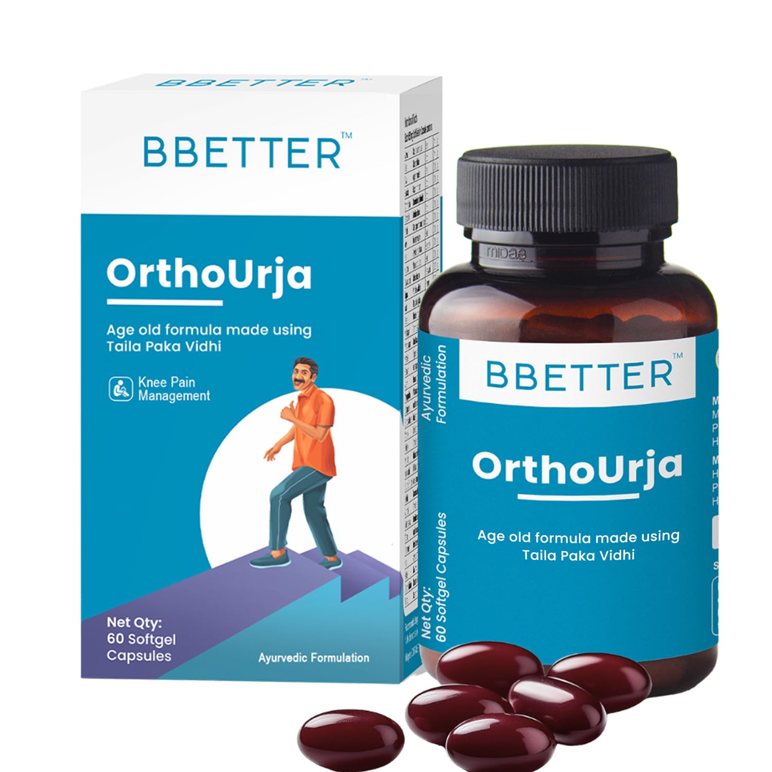 BBETTER OrthoUrja Capsules By MonkSays Superfoods Pvt Ltd
